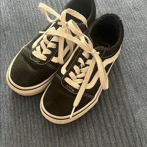 Vans Kids Sneakers Black and White